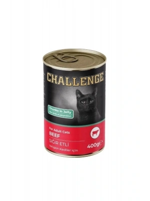 Challenge Sığır Etli Yetişkin Konserve Kedi Maması 400 Gr