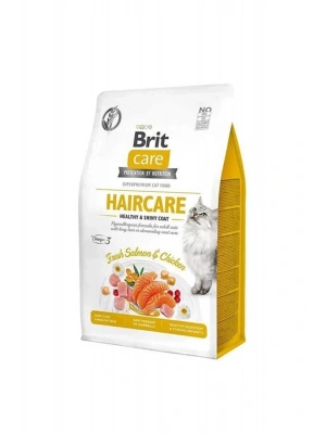 Brit Care Hipoalerjenik Haircare Tavuk Ve Somonlu Tahılsız Kedi Maması 7 Kg