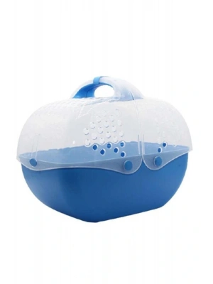 Baggy Kemirgen ve Yavru Kedi Taşıma Çantası Mavi 36x25x29 Cm - 8021799401765 - Petshopundan