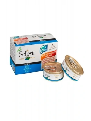 Schesir Multipack Tuna Konserve Kedi Maması 6X50 Gr