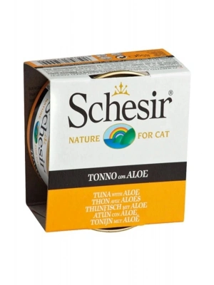 Schesir Ton Balıklı Ve Aloeveralı Jöleli Konserve Kedi Maması 85 Gr