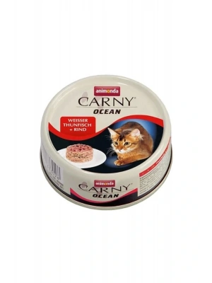 Animonda Carny Ton Balıklı Ve Sığır Etli Konserve Kedi Maması 80 Gr