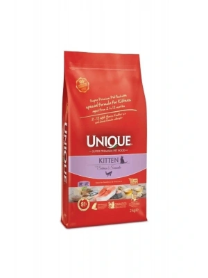Unique Somonlu Yavru Kedi Maması 10+2 Kg Hediyeli