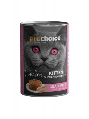 Pro Choice Kitten Tavuklu Yavru Konserve Kedi Maması 400 Gr