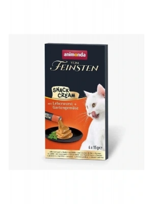 Animonda Snack Carny Karaciğer Ezmeli Sıvı Kedi Ödülü 15 Gr 6 Adet