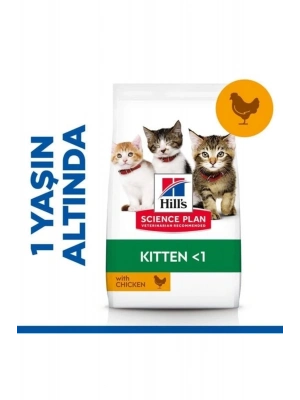 Hills Kitten Tavuklu Yavru Kedi Maması 3 Kg