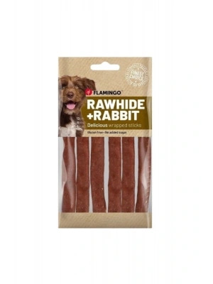 Flamingo Rhide Wrapped Sticks Tavşanlı Köpek Ödül Maması 70 Gr