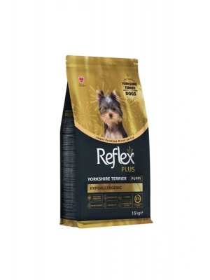 Plus Yorkshire Terrier Hypoallergenic Tavuklu Yavru Köpek Maması 1.5 Kg