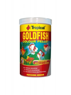 Goldfish Colour Pellet Japon Balıkları için Pellet Balık Yemi 100 Ml 30 Gr