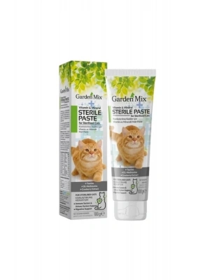 Garden Mix Steril Multivitamin Kedi Malt Macunu 100 Gr