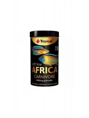 Tropical Softline Africa Africa Balıkları Için Yumuşak Taneli Balık Yemi Small 250 Ml 150 Gr