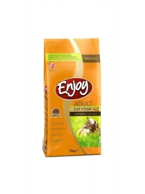 Enjoy Multi Color Tavuklu Yetişkin Kedi Maması 15 Kg