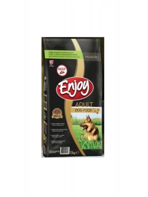 Enjoy Biftekli Yetişkin Köpek Maması 15 Kg