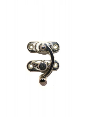 Yay Gözü, Ahşap Kutu Klipsi - Küçük 28X33 Mm, Nikel, 100 Adet