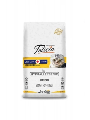 Felicia Düşük Tahıllı Hipoalerjenik Tavuklu Kısırlaştırılmış Kedi Maması 2 Kg
