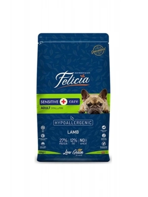 Felicia Düşük Tahıllı Hipoalerjenik Kuzu Etli Küçük Irk Yetişkin Köpek Maması 3 Kg