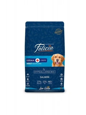 Felicia Düşük Tahıllı Hipoalerjenik Somonlu Orta Ve Büyük Irk Yetişkin Köpek Maması 3 Kg