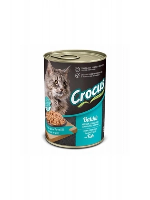 Crocus Balıklı Yetişkin Kedi Yaş Maması 400 Gr
