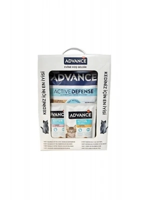 Advance Tavuk Etli Yavru Kedi Maması 1.5 Kg 2 Pouch Hediye