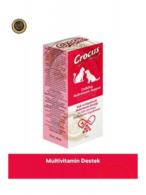 Crocus Kedi Ve Köpek Sıvı Multivitamin Destek 100 Ml