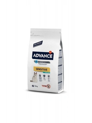 Advance Sensitive Somonlu Hassas Kısırlaştırılmış Kedi Maması 1.5 Kg