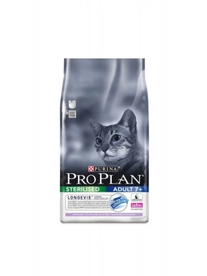 Pro Plan Sterilised 7+ Hindili Yaşlı Kısırlaştırılmış Kedi Maması 3 Kg