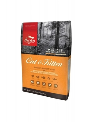 Orijen Kitten Tahılsız Tavuklu Yavru Ve Yetişkin Kedi Maması 17 Kg