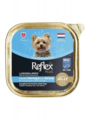 Plus Ringa Balıklı Ve Karidesli Küçük Irk Konserve Yetişkin Köpek Maması 85 Gr