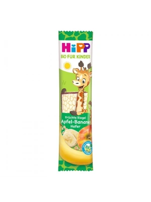 Hipp Organik Yulaﬂı Elmalı Muzlu Meyve Barı 20 Gr