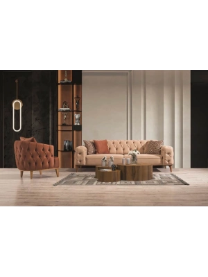 Albimo Lila Koltuk Takımı