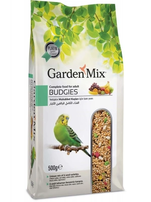 Gardenmix Platin Meyveli Muhabbet Kuş Yemi 500g