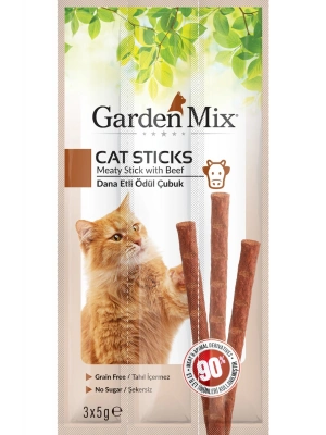 Gardenmix Dana Etli Kedi Stick Ödül 3*5g 50‘li