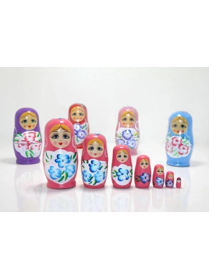 7li Ahşap Matruşka