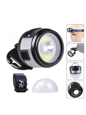 7 Mod Şarjlı Kafa Ve Kamp Lambası  Wt-618