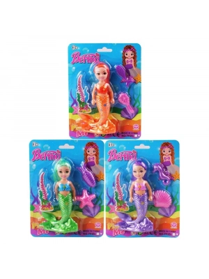 ® 7025 KARTELA KÇK DENİZ KIZI BERTHA BEBEK -KZL