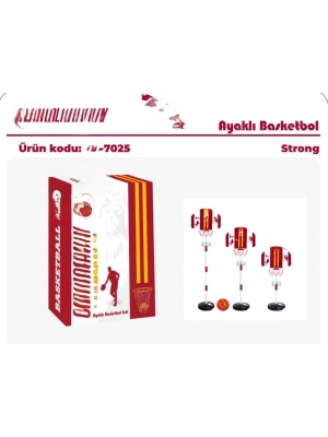 7025 SARI KIRMIZI BASKETBOL POTASI