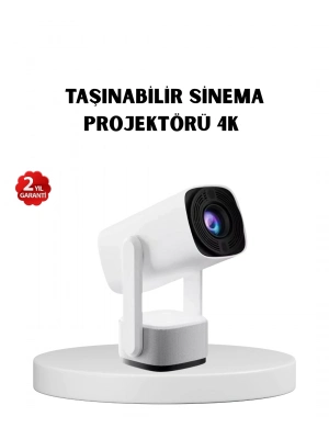 ® 720p HD Projeksiyon Cihazı – Uzun Ömürlü Ampul, Canlı Renkler ve Evde Sinema Keyfi