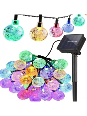7m 50 Led RGB Solar