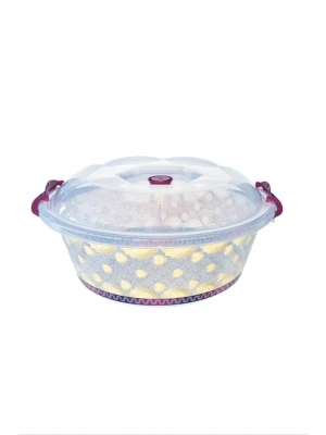 8 Lt. Kapaklı Hamur Leğeni Royaleks-2717