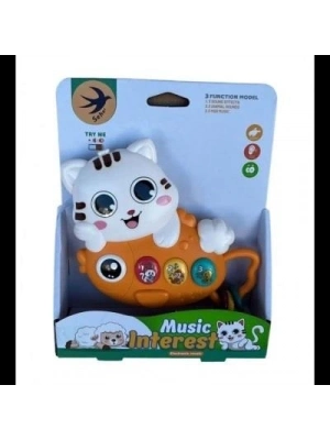 ® 855-202D PİLLİ MÜZİKLİ KEDİ -ZRV