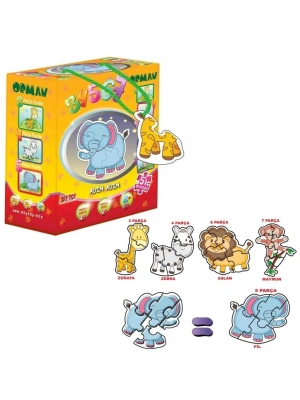 8766 ORMAN KUT.PUZZLE 025876-34567