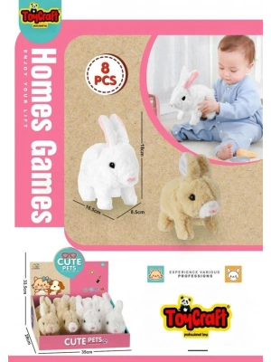 ® 8832-31 TOYCRAFT DİSPLAY AKILLI TAVŞAN SES.PİL-TYC