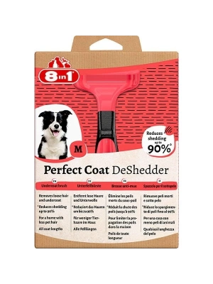 8in1 Perfect Coat Köpek Tüy Toplayıcı Tarak Medium