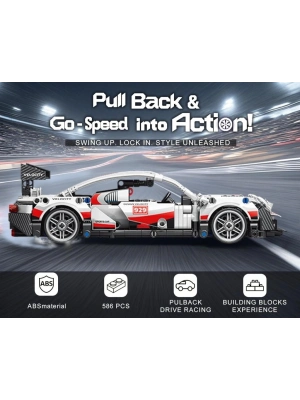 9055-3  TOYSE TOYS BRİCKS SPEED GRİ -EKN