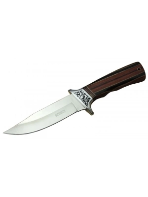 A058-1 Kamp Bıçağı 26,5 Cm - Ahşap Sap, Kılıflı