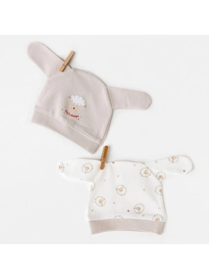 AC26157 Tinny Sheeps Şapka Beige