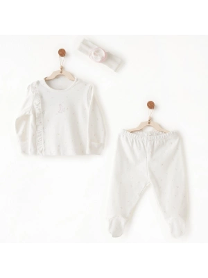 AC26509 Summer Time 3lü Takım Ekru