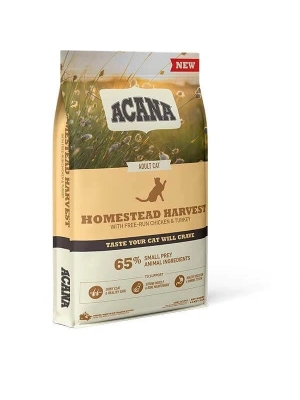 Acana Homestead Harvest Tavuklu ve Hindili Yetişkin Kedi Maması 4.5 Kg