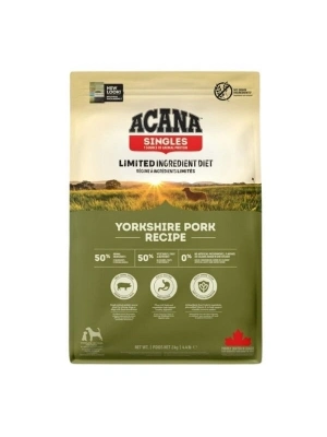 Acana Yorkshire Pork Tahılsız Domuz Etli Yetişkin Köpek Maması 2 Kg