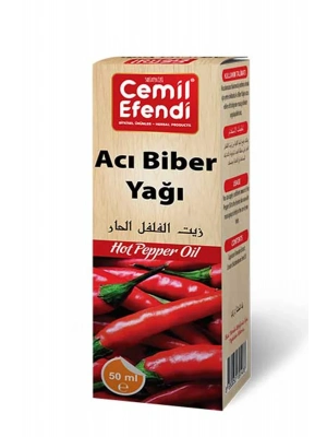 Acı Biber Yağı 50 Ml.